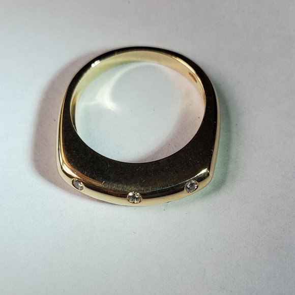 Beautiful 18K white gold diamond ring. - Picture 8 of 11